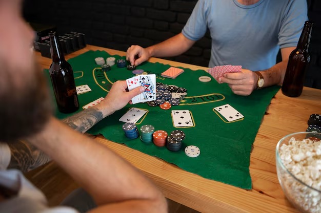 Roulette wheel spinning in live studio
